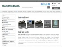 Tablet Screenshot of fuelcellearth.com